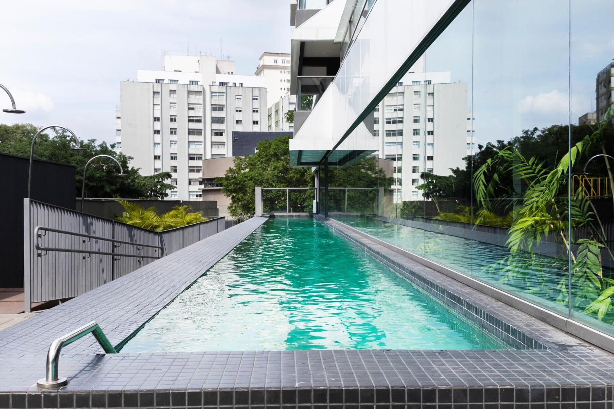 Estúdio moderno e charmoso em Pinheiros São Paulo Exterior foto